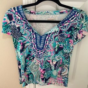 EUC Lilly Pulitzer Top
